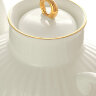 Чайник заварочный форма Волна рисунок Золотой кантик ИФЗ